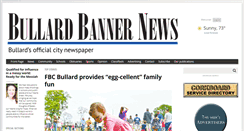 Desktop Screenshot of bullardnews.com